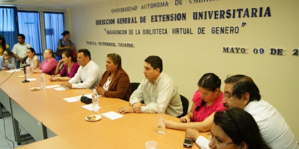 Presenta UNACH Biblioteca Virtual de Género en apoyo a la comunidad universitaria y público en general 