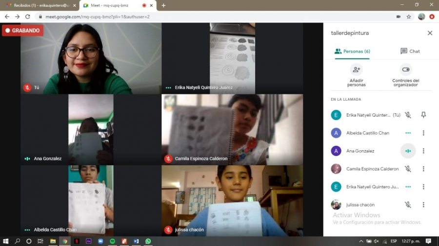 Brinda UNACH Taller “Iniciación al arte” a niñas y niños con aptitudes sobresalientes