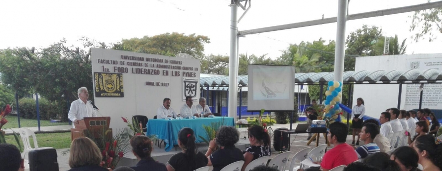 Se realiza con éxito el 1er. Foro Liderazgo en las PYMES organizado por la UNACH