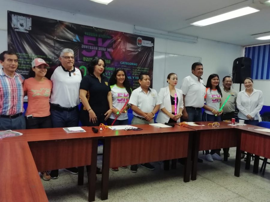 En el Campus IV, Invita UNACH a la 6ª Carrera Atlética Universitaria Nocturna Neón 5K