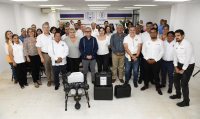 Dona la empresa HELIBOSS drones a la UNACH