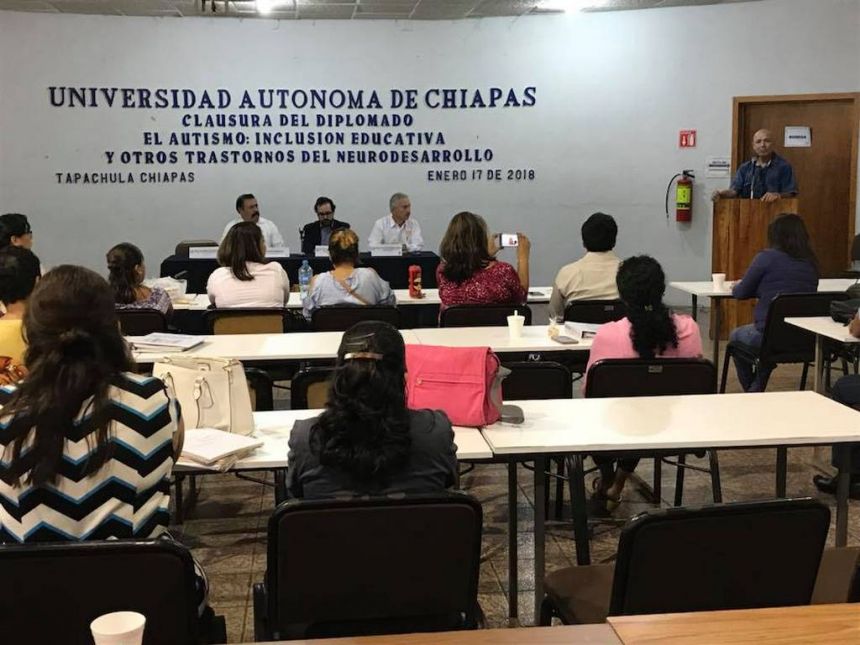 En el Campus IV, UNACH Concluyó el Diplomado Autismo: Inclusión educativa y otros trastornos del neurodesarrollo