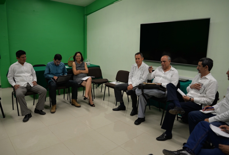 Trabajan Administración Central de la UNACH y directores de los planteles en favor de la  calidad educativa