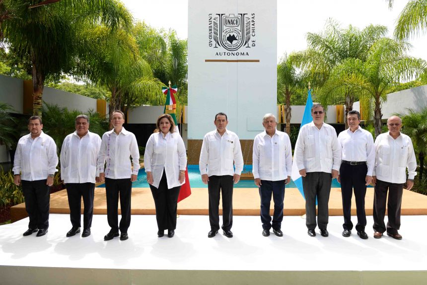 Es UNACH sede de encuentro entre el Presidente Electo de México, Andrés  Manuel López Obrador y el Presidente de Guatemala, Jimmy Morales Cabrera