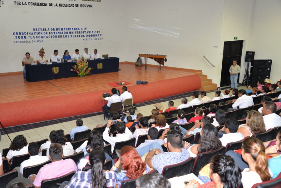Realizó UNACH el Foro “La Educación en los Pueblos Indígenas”