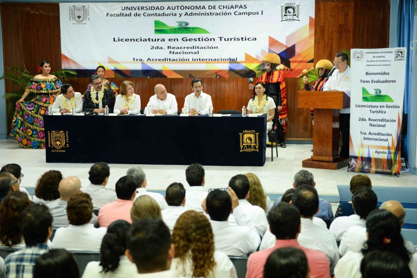 Inicia UNACH proceso de reacreditaciones nacional e internacional de la Licenciatura en Gestión Turística