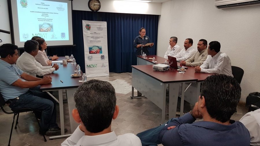 Desarrollarán académicos de la UNACH actividades conjuntas con el Comité Estatal de Sanidad Acuícola de Chiapas