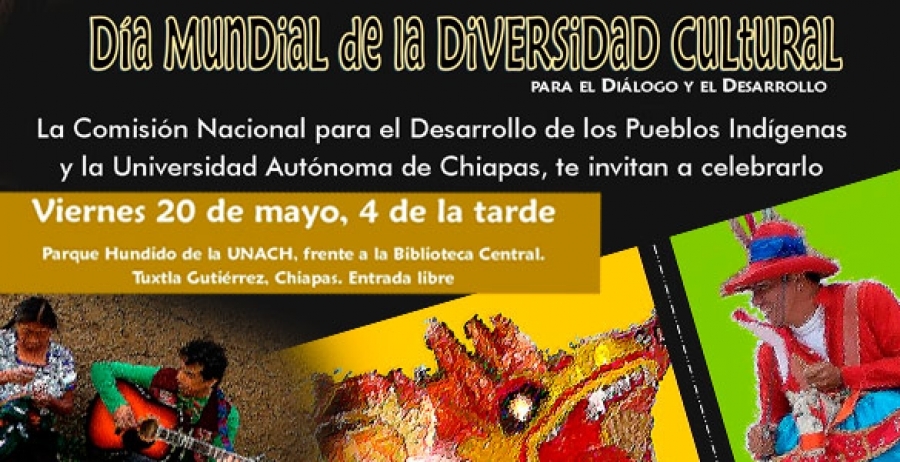 Organiza UNACH actividades para celebrar el Día de la Diversidad Cultural  