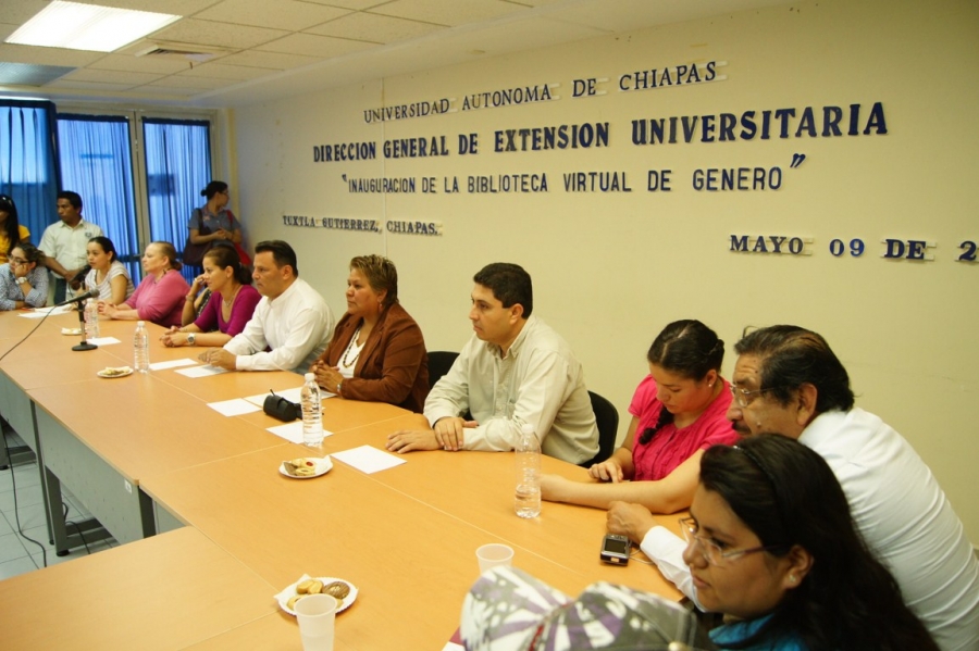 Presenta UNACH Biblioteca Virtual de Género en apoyo a la comunidad universitaria y público en general 