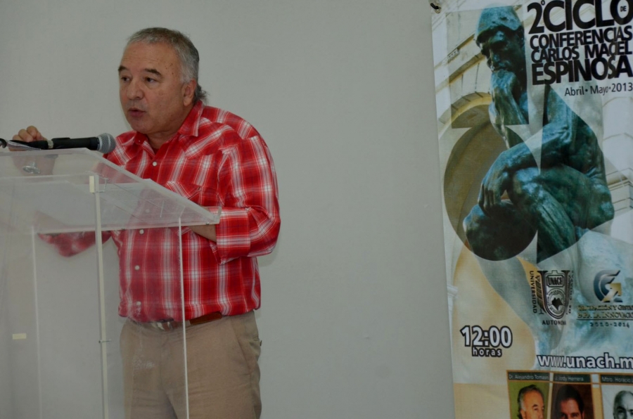 Inicia en la UNACH Segundo Ciclo de Conferencias “Carlos Maciel Espinosa”