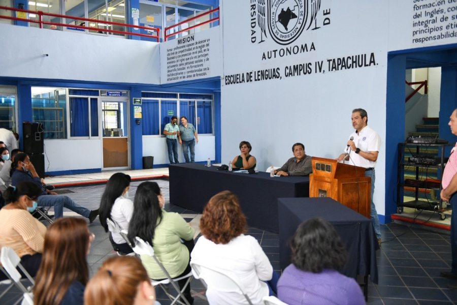 Destacan el trabajo de los docentes de la UNACH para contribuir al desarrollo del estado