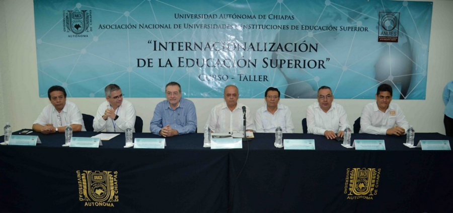 Imparten UNACH y ANUIES el Curso Taller de Internacionalización de la Educación Superior
