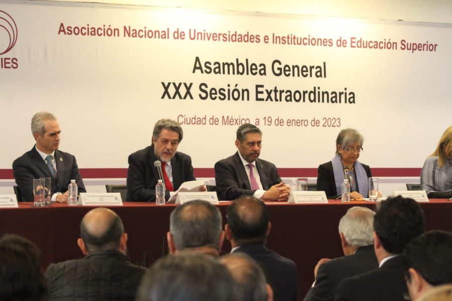 Participa UNACH en la Asamblea General de la ANUIES donde se eligió a  Luis Armando González Placencia como Secretario General Ejecutivo
