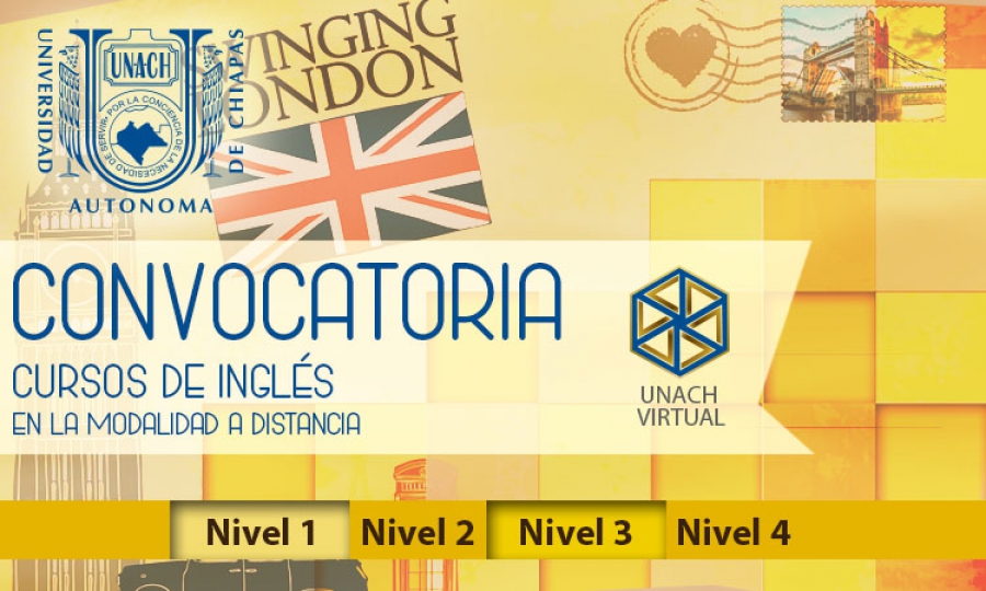 Oferta UNACH cursos de inglés en la modalidad a distancia
