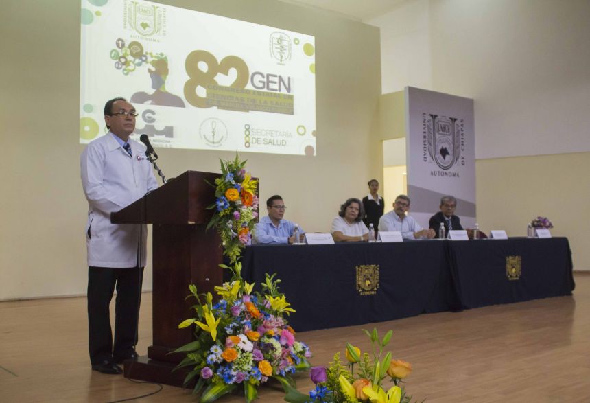 Participaron especialistas locales y de otras entidades en el  Congreso Estatal de Ciencias de la Salud que se realiza en la UNACH