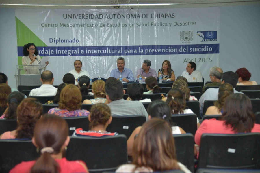 Implementan UNACH y Secretaría de Salud Estatal acciones académicas para prevenir el suicidio