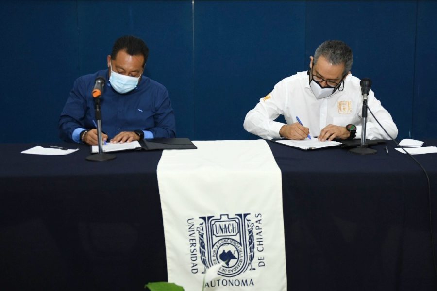 Suscribe UNACH Contrato Colectivo con el Sindicato de Trabajadores Administrativos