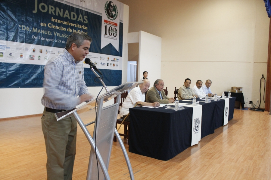 En marcha las Jornadas Interuniversitarias en Ciencias de la Salud para reconocer legado del doctor Manuel Velasco Suárez