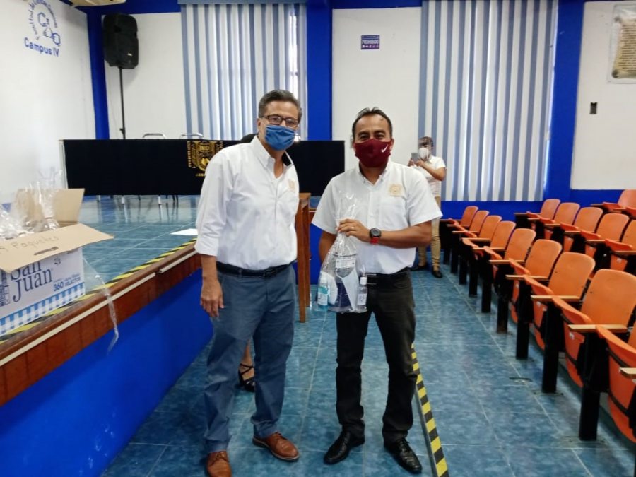 En Tapachula  Facultad de Ciencias Químicas de la UNACH realiza acciones de prevención contra el COVID-19