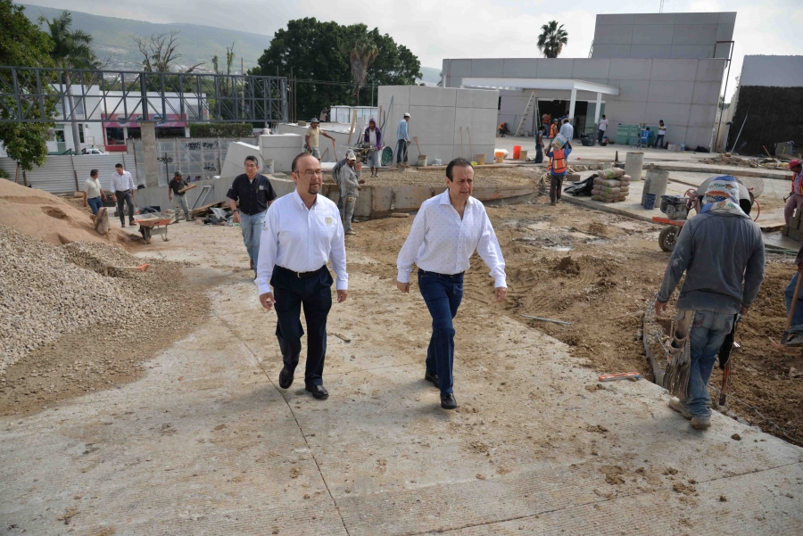 En su etapa final la construcción del Centro Cultural Balún Canán de la UNACH