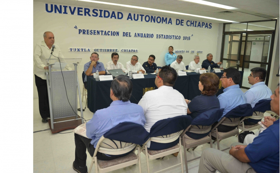 Presentan el Anuario Estadístico de la UNACH