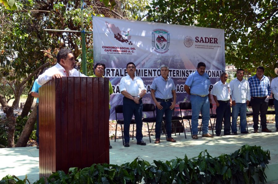 En el Campus IV Celebran firma de convenio de colaboración UNACH y el Consorcio Social del Café Mexicano A.C.