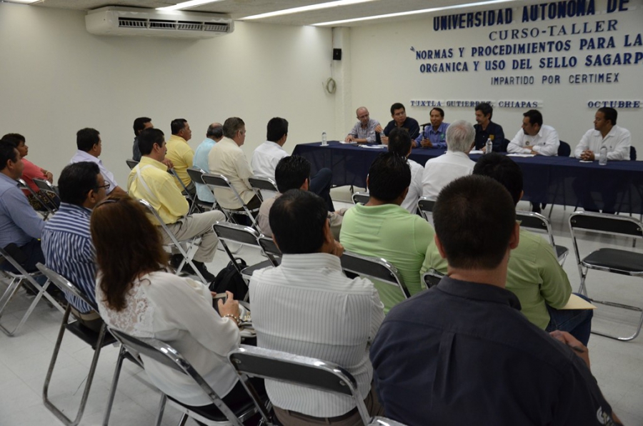 Promueve UNACH la capacitación para el buen manejo de los productos orgánicos