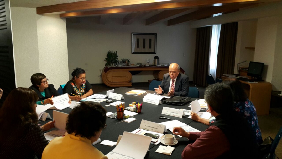  Expone Rector de la UNACH, Carlos Eugenio Ruiz Hernández,proyectos ante evaluadores designados por la SEP