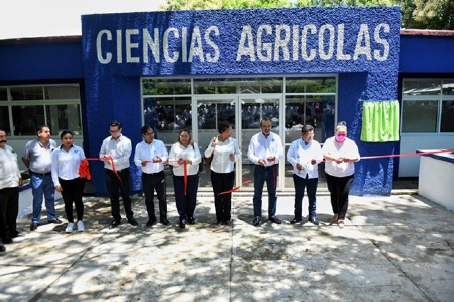 Realizan primera etapa de rehabilitación del Edificio B de la Facultad de Ciencias Agrícolas de la UNACH