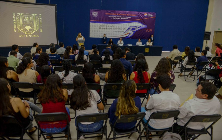 Se realiza con éxito  el Coloquio UNACH de Estudiantes Visitantes Delfín 2019