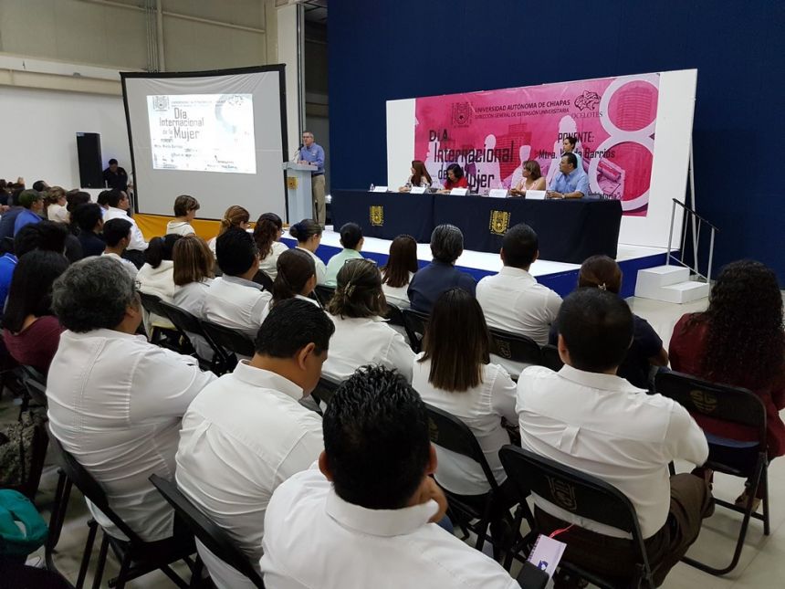 Celebra UNACH el Día Internacional de la Mujer