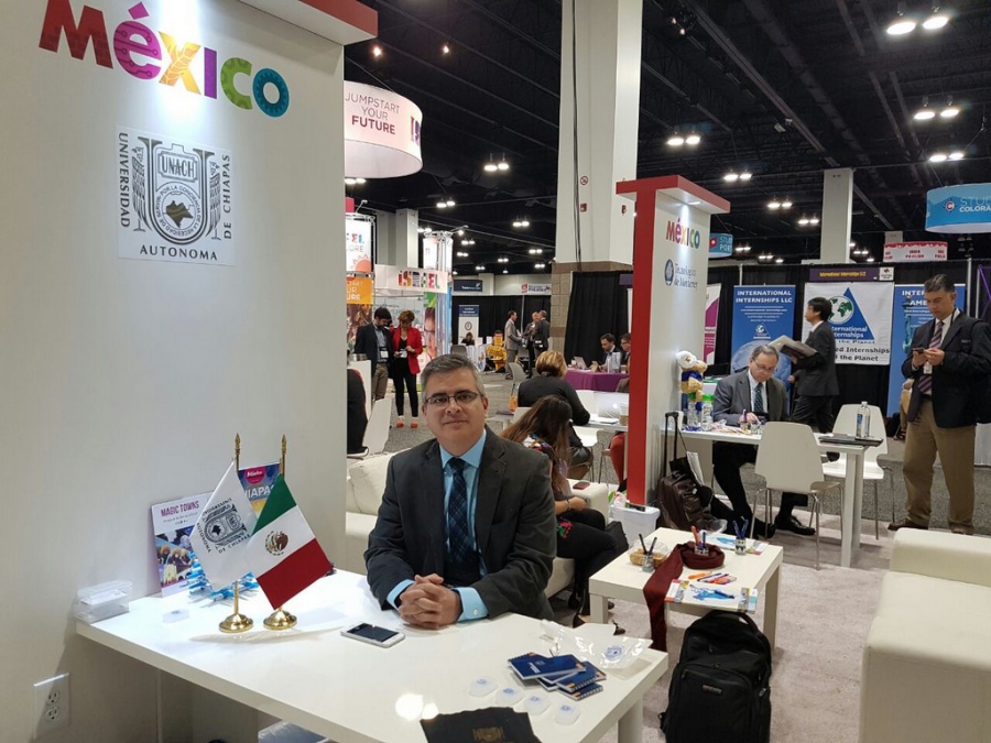 Expone UNACH planes, programas y servicios ante representantes de universidades de más de 150 países