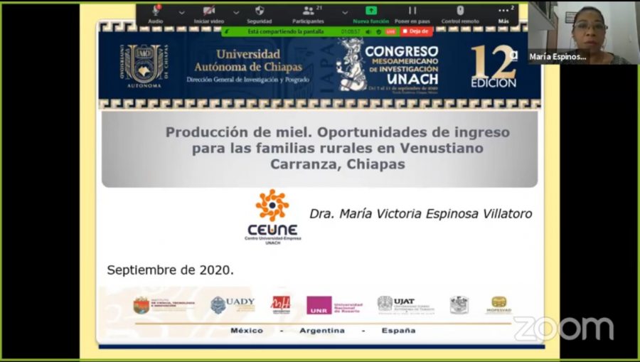 Realizó UNACH estudio sobre las oportunidades económicas que genera la producción de miel
