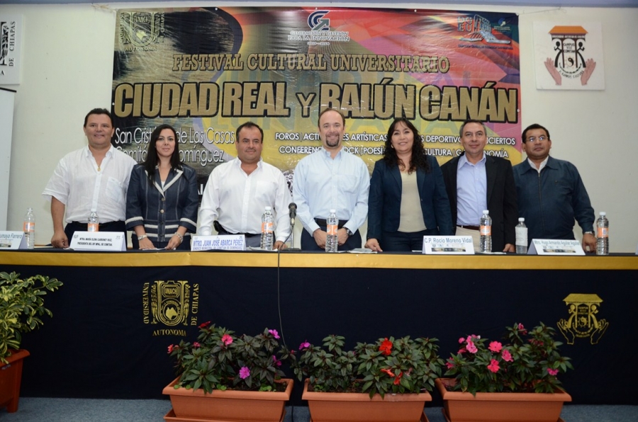 Inauguran Festival Universitario “Ciudad Real y Balún Canán” para promover y preservar las culturas locales