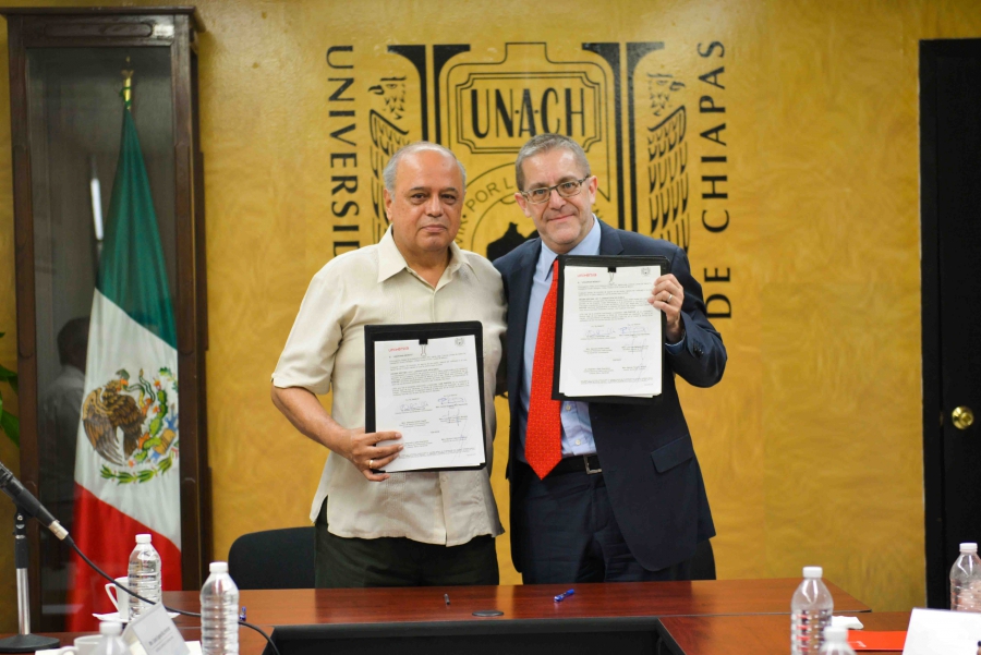 Fortalece UNACH sus vínculos de cooperación con la Iniciativa Privada
