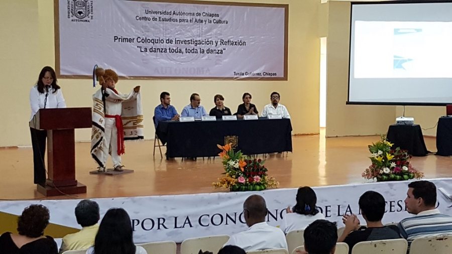 Se realizó en la UNACH el Primer Coloquio de Investigación y Reflexión, “La Danza toda, toda la Danza”