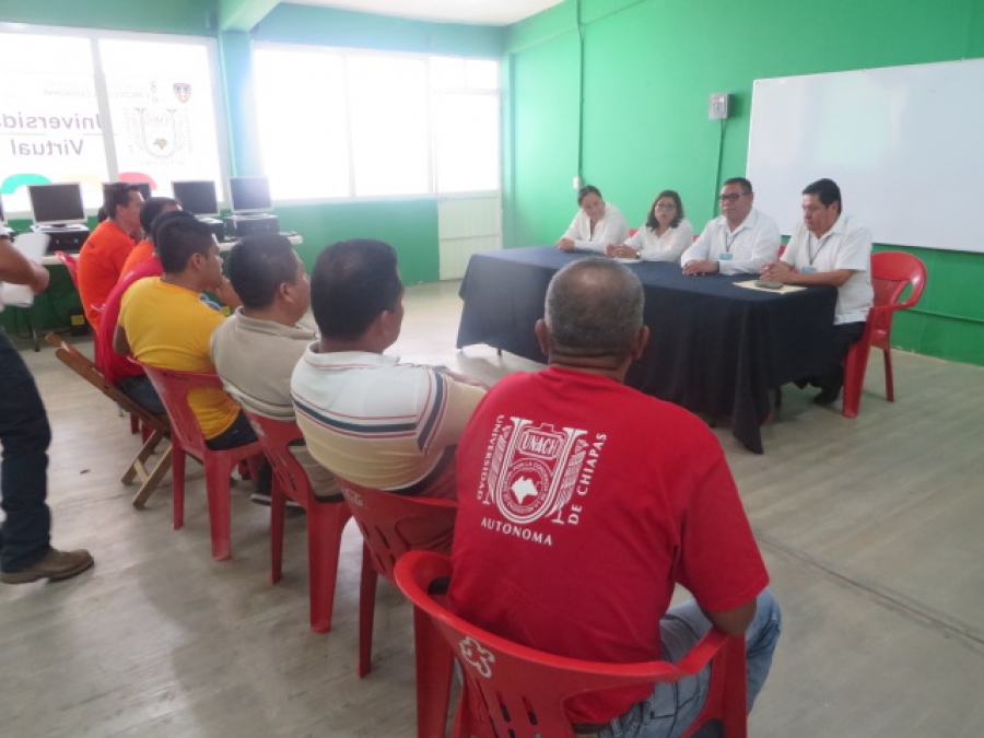Realiza UNACH foro con alumnos de la Licenciatura en Derechos Humanos internos en el CERSS de Villaflores