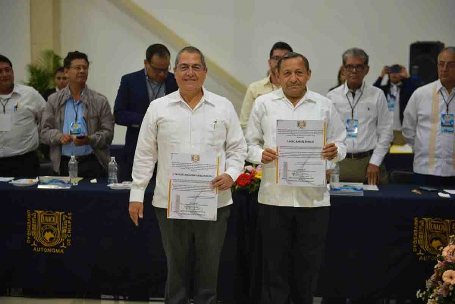 Eligen en la UNACH de manera democrática a dos nuevos integrantes de la Junta de Gobierno