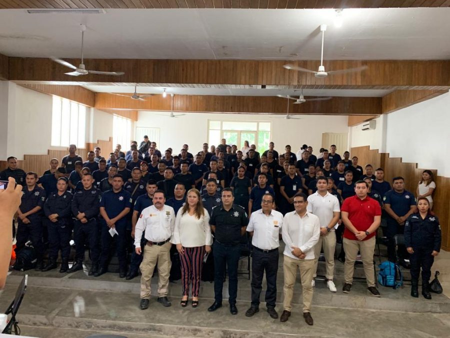 En el Campus IV Capacita Escuela de Lenguas UNACH a elementos de seguridad pública y protección civil de Tapachula