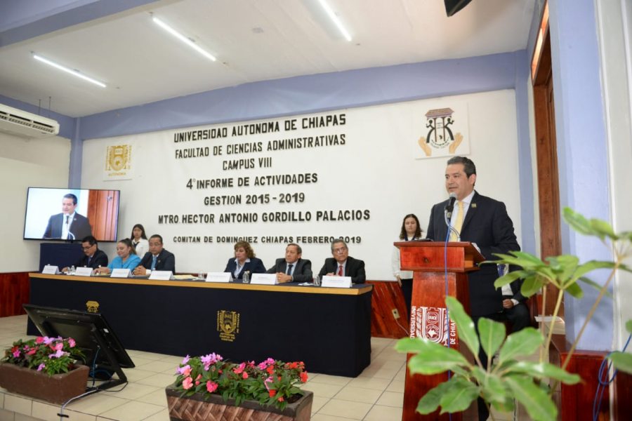 Trabajo conjunto fortalece el avance  de la Facultad de Ciencias Administrativas de la UNACH Campus Comitán