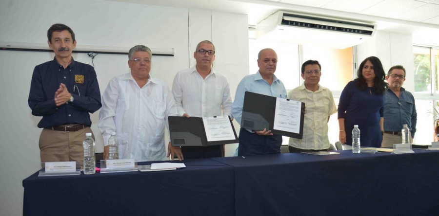 Impulsarán UNACH y el Colegio de Arquitectos Chiapanecos acciones conjuntas