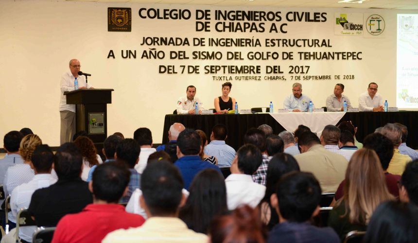 Realizan en la UNACH la Jornada de Ingeniería Estructural