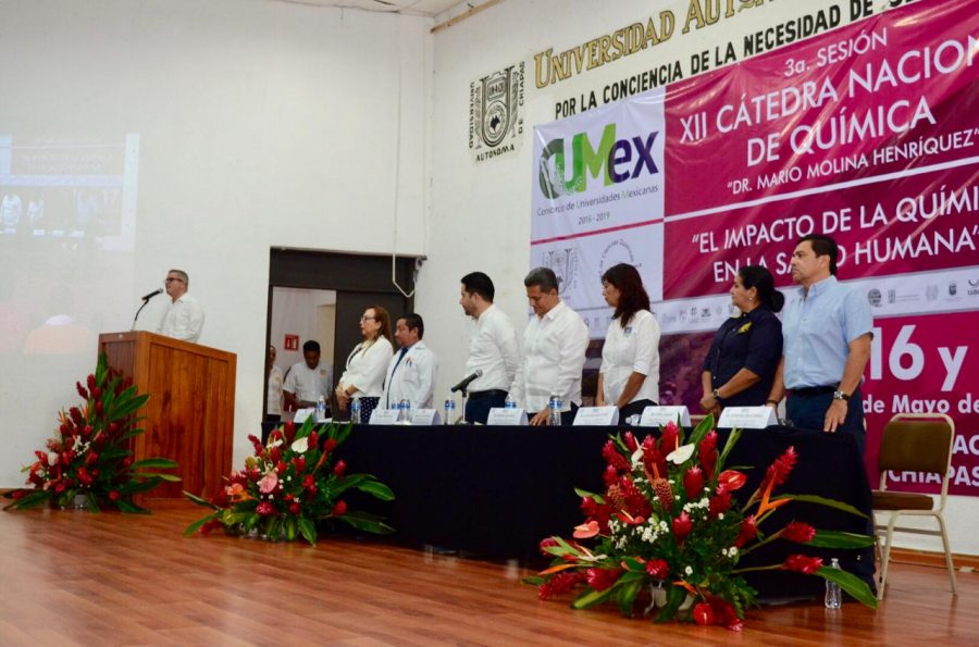 En el Campus IV Celebra UNACH la 3a. Sesión de la XII Cátedra Nacional de Química Dr. Mario Molina Henríquez