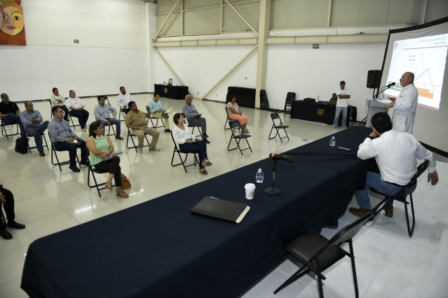 Trabaja UNACH de manera coordinada con el sector salud en las medidas para prevenir el virus Covid-19  •	Se reúne el secretario de Salud, José Manuel Cruz Castellanos, con el rector de la UNACH, Carlos F. Natarén Nandayapa