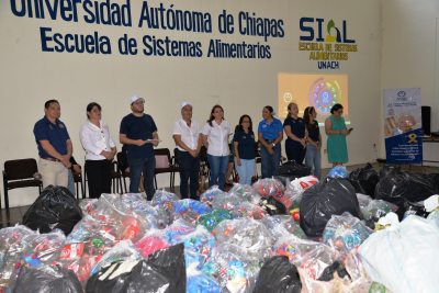 Realizó UNACH el Reciclatón Universitario Campus IV
