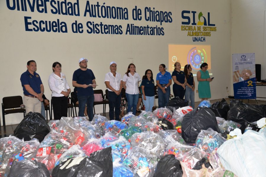 Realizó UNACH el Reciclatón Universitario Campus IV