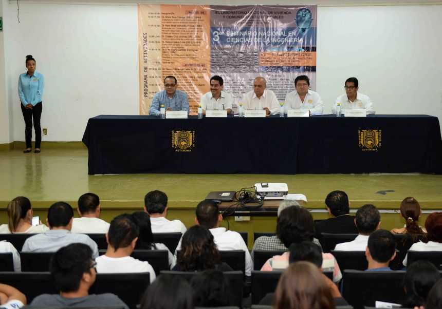 Se realiza en la UNACH Tercer Seminario Nacional en Ciencias de la Ingeniería