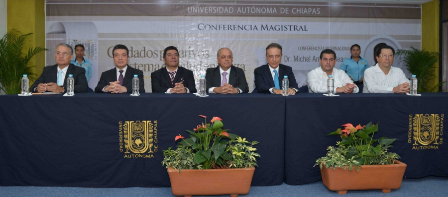 Exponen en la UNACH la experiencia de la atención  de Suiza en temas de medicina paliativa