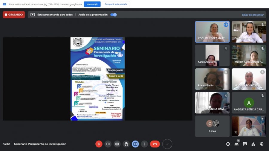 Participan  expertos en el Seminario Permanente de Investigación organizado por la UNACH