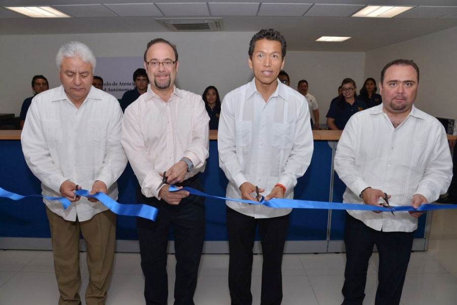 Inauguran en la UNACH módulo de atención y orientación del Servicio de Administración Tributaria